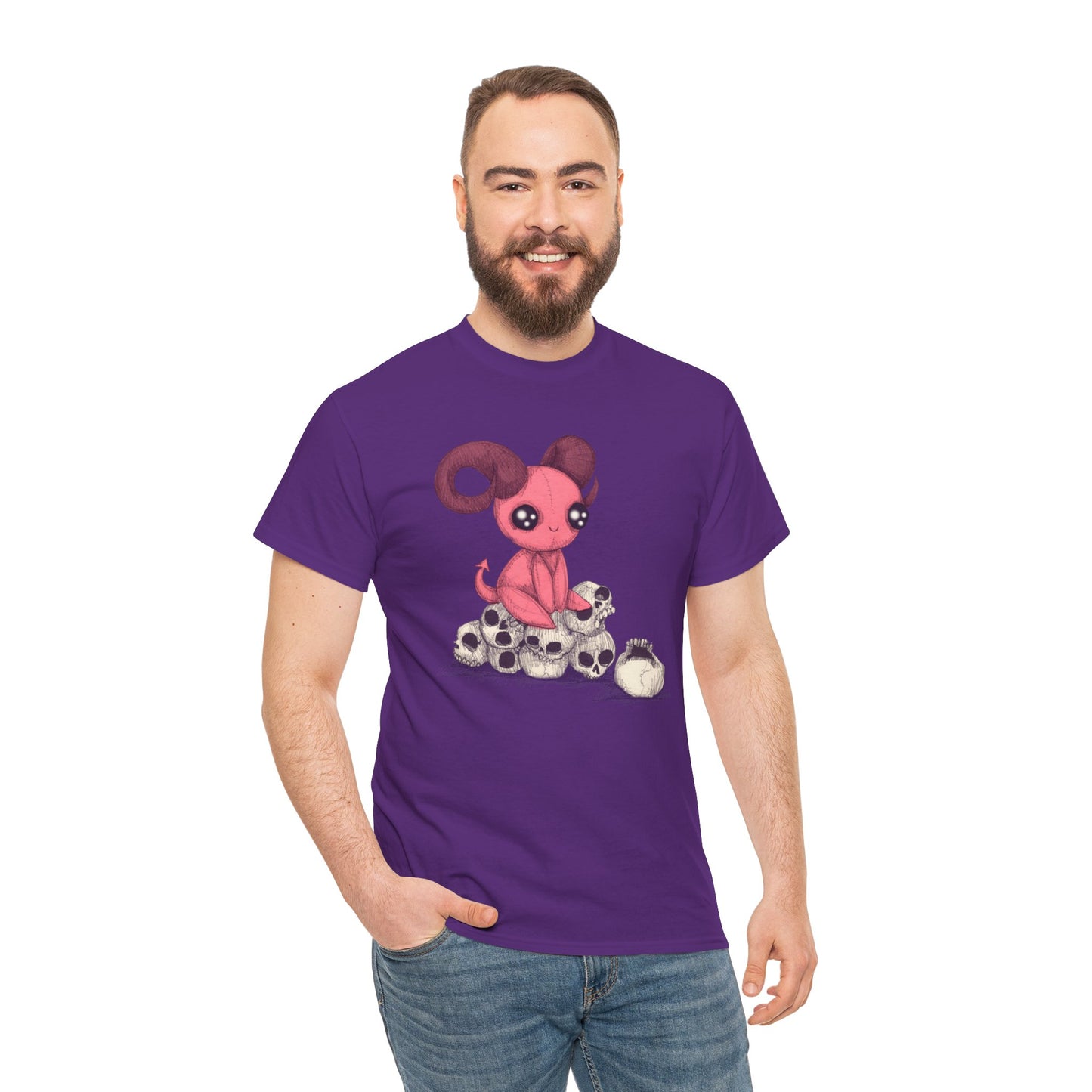 Adorable Evil Unisex Heavy Cotton Tee
