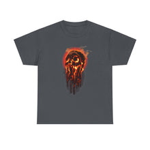 Elemental Skull Fire Unisex Heavy Cotton Tee