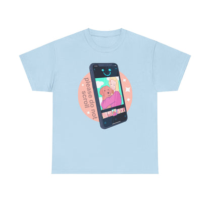 Don't Scroll Unisex Heavy Cotton Tee