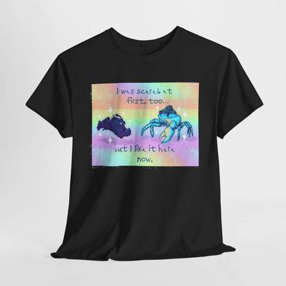 Ocean Rainbow Bridge Unisex Heavy Cotton Tee