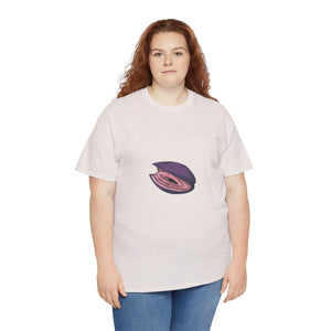 Pink Clam Unisex Heavy Cotton Tee