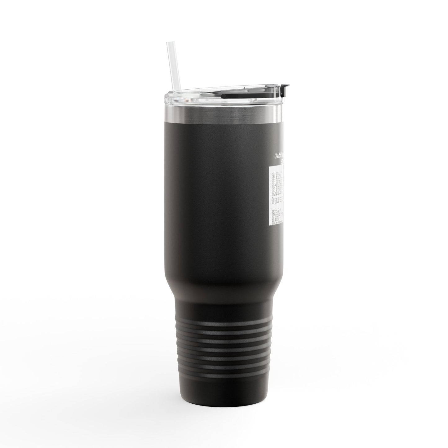 Little Black Book Page 85 Insulated Travel Mug, 40oz