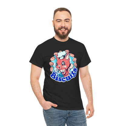 Lil Biscuits Cat Bakery Unisex Heavy Cotton Tee