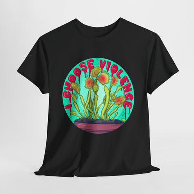 Venus Fly Trap Unisex Heavy Cotton Tee