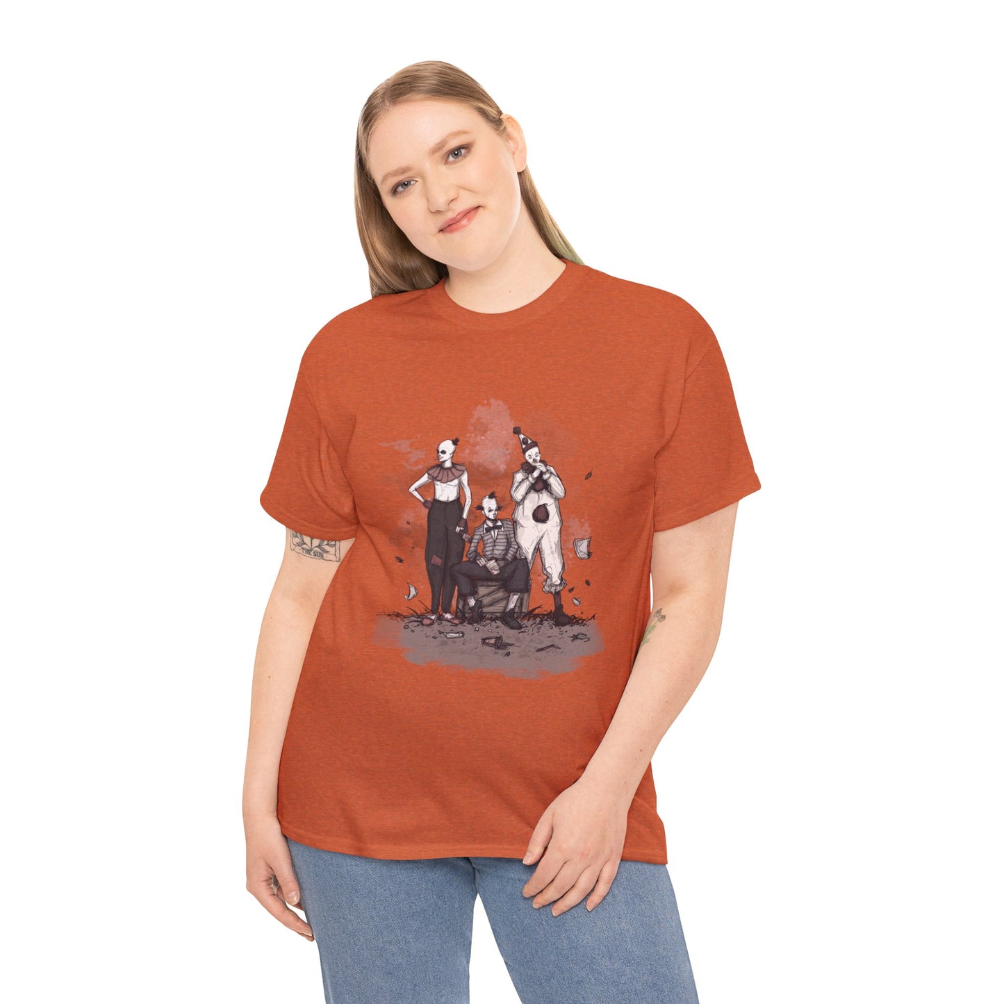 Retro Circus Unisex Heavy Cotton Tee