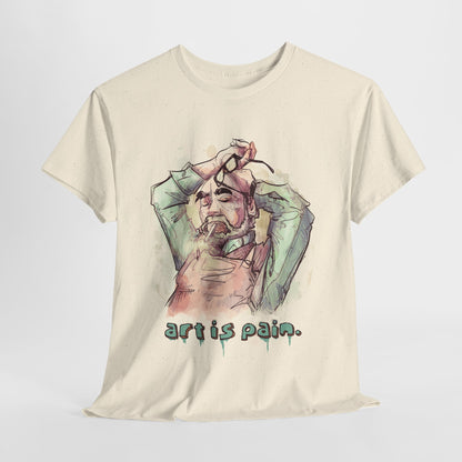 Art Is Pain Unisex Heavy Cotton Tee