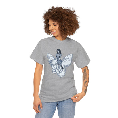 Goth On A Moth Unisex Heavy Cotton Tee
