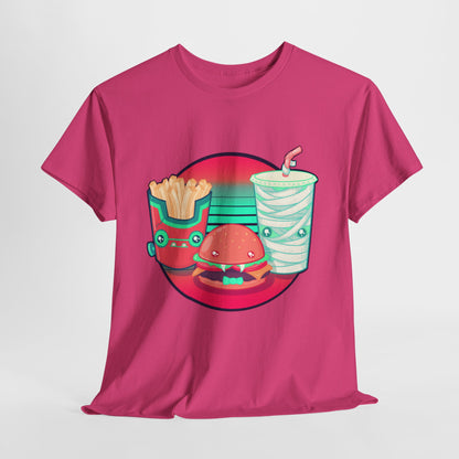 Spooky Fast Food Unisex Heavy Cotton Tee