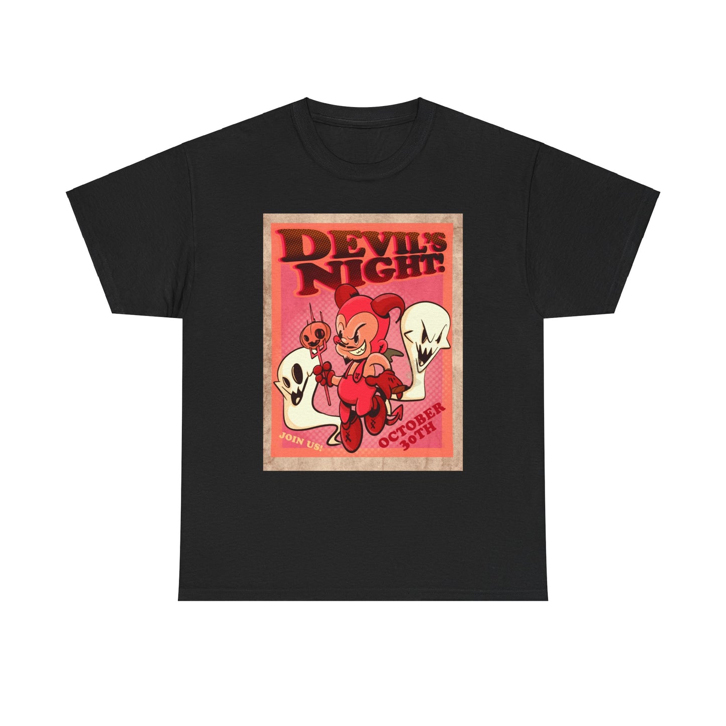 Devil's Night Unisex Heavy Cotton Tee