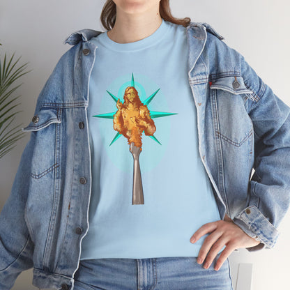 He Is Resin Unisex Heavy Cotton Tee