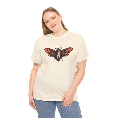 Death Moth Unisex Heavy Cotton Tee