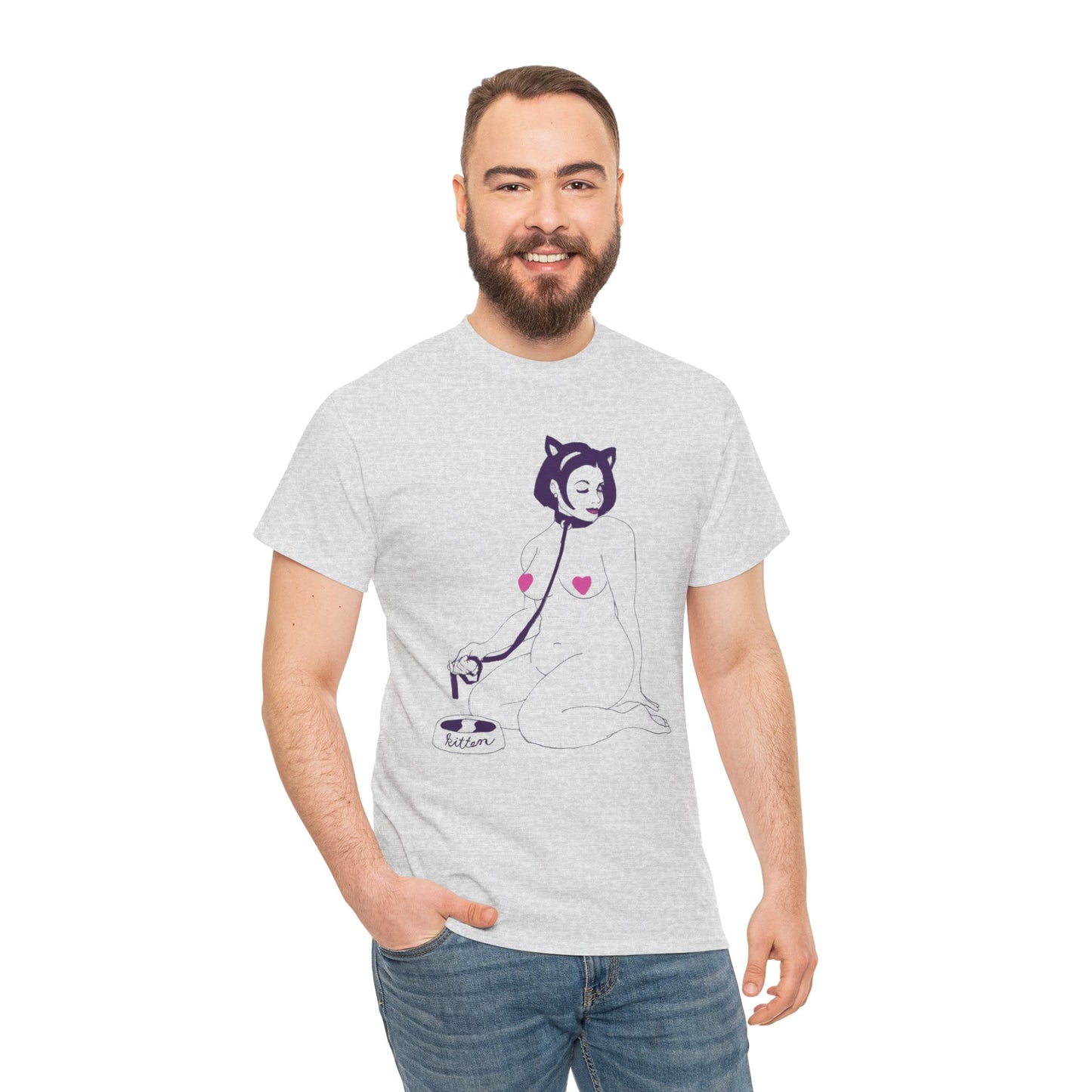 Kitten Unisex Heavy Cotton Tee