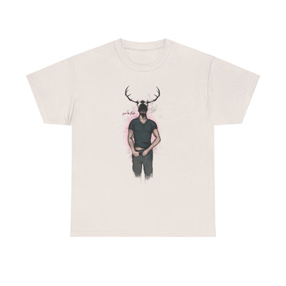 Deer Daddy Series 5: Youre Late Unisex Heavy Cotton Tee