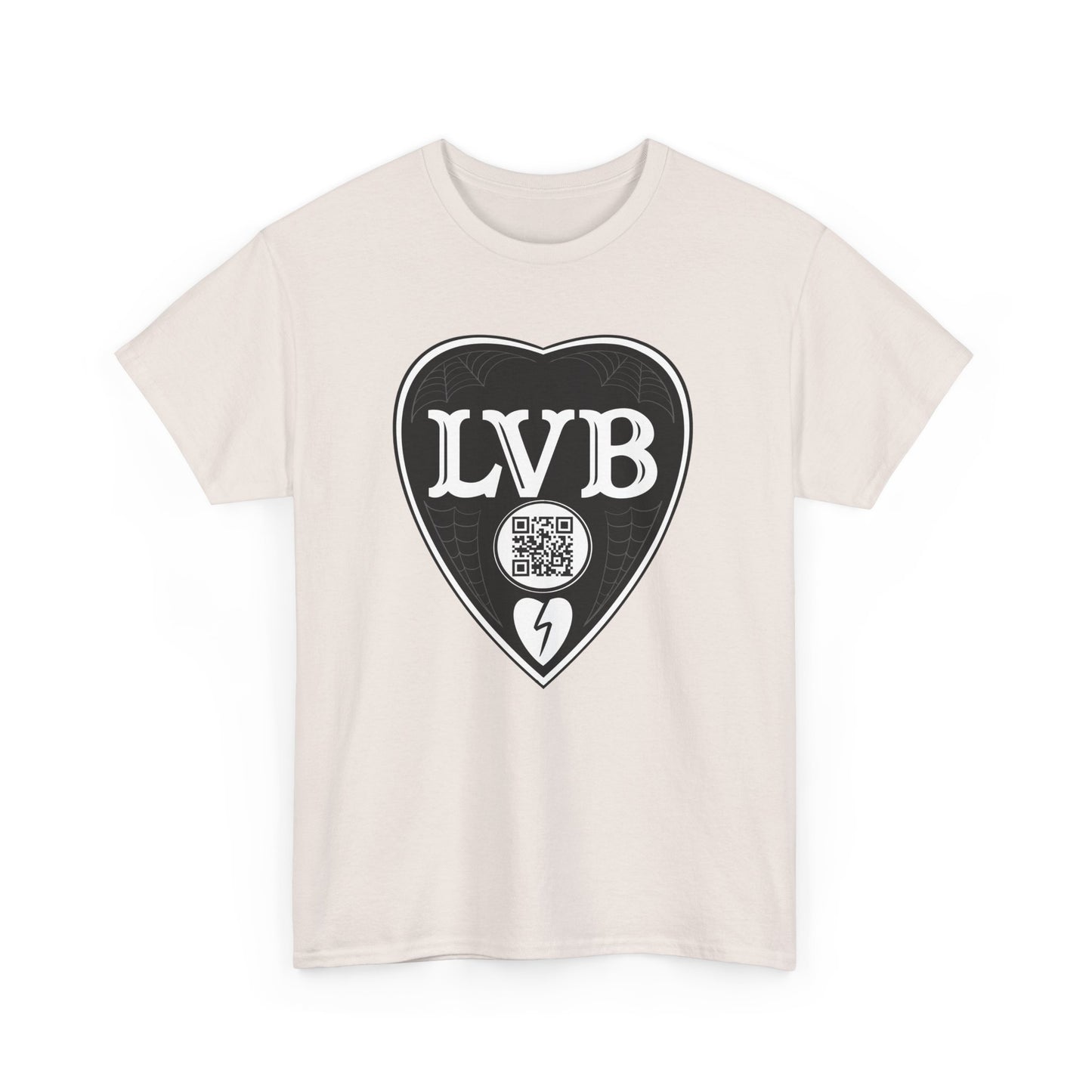 LVB Art Black & White Planchette Unisex Heavy Cotton Tee