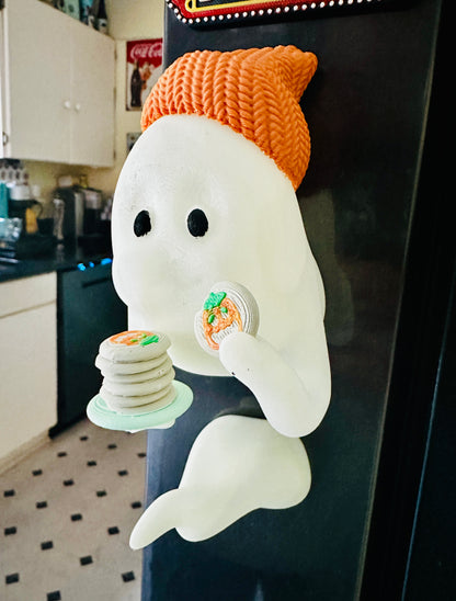 Fridge Frights Fall Glow 3D Print Fridge Magnets (Cookies & PSL)