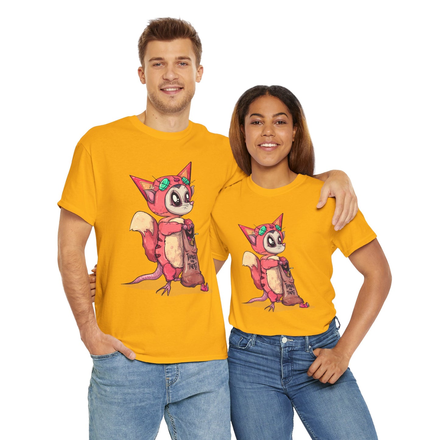 Trash Or Treat Unisex Heavy Cotton Tee
