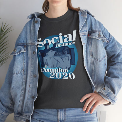 Social Distance Champion Unisex Heavy Cotton Tee