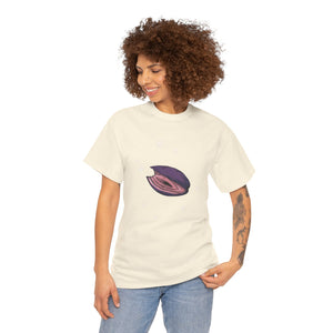 Pink Clam Unisex Heavy Cotton Tee