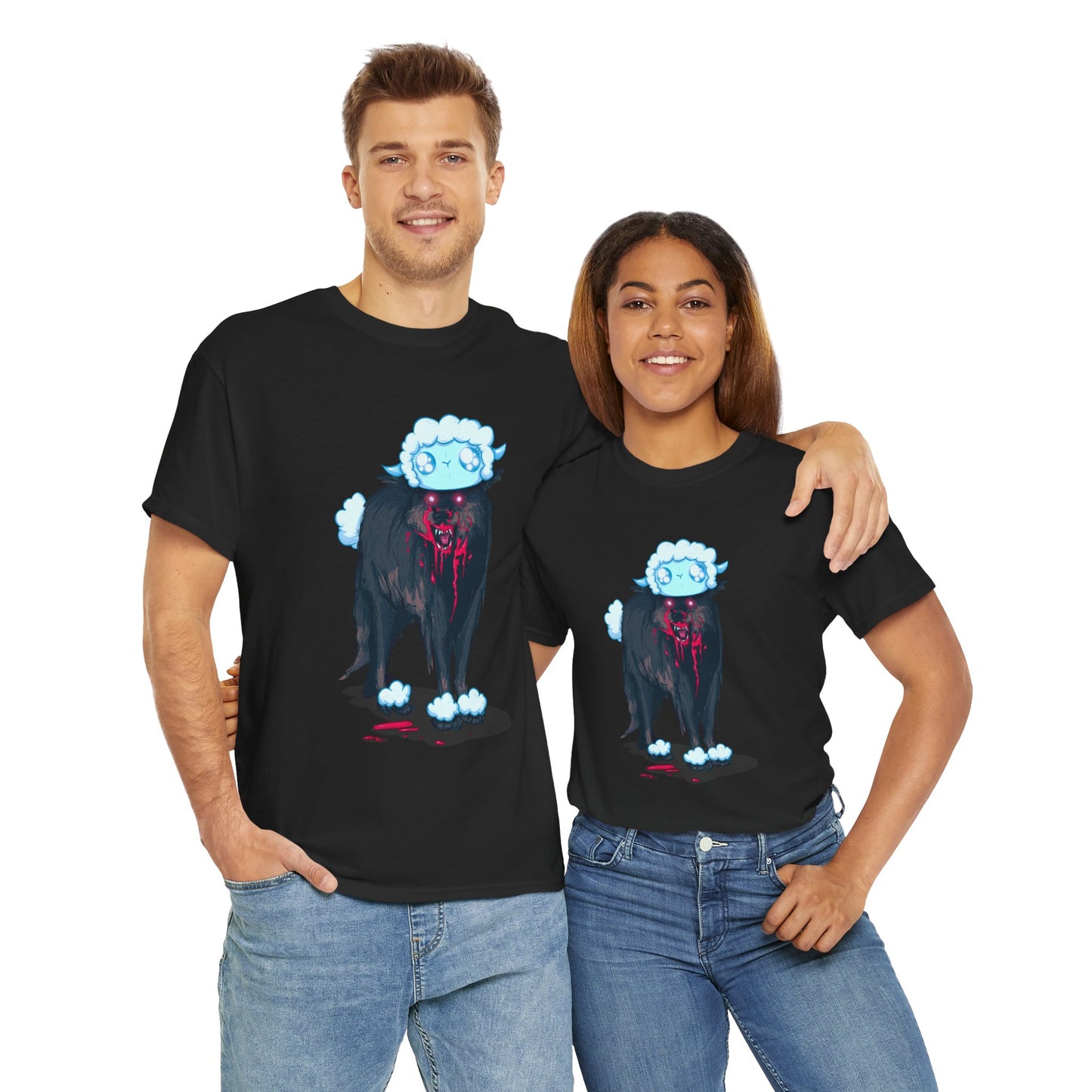 Wolf In Sheep's Clothing Unisex Heavy Cotton Tee
