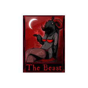 The Beast Tarot Kiss-Cut Vinyl Decal