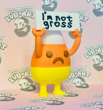 Sad Candy Corn 3D Print Figure