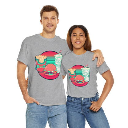 Spooky Fast Food Unisex Heavy Cotton Tee