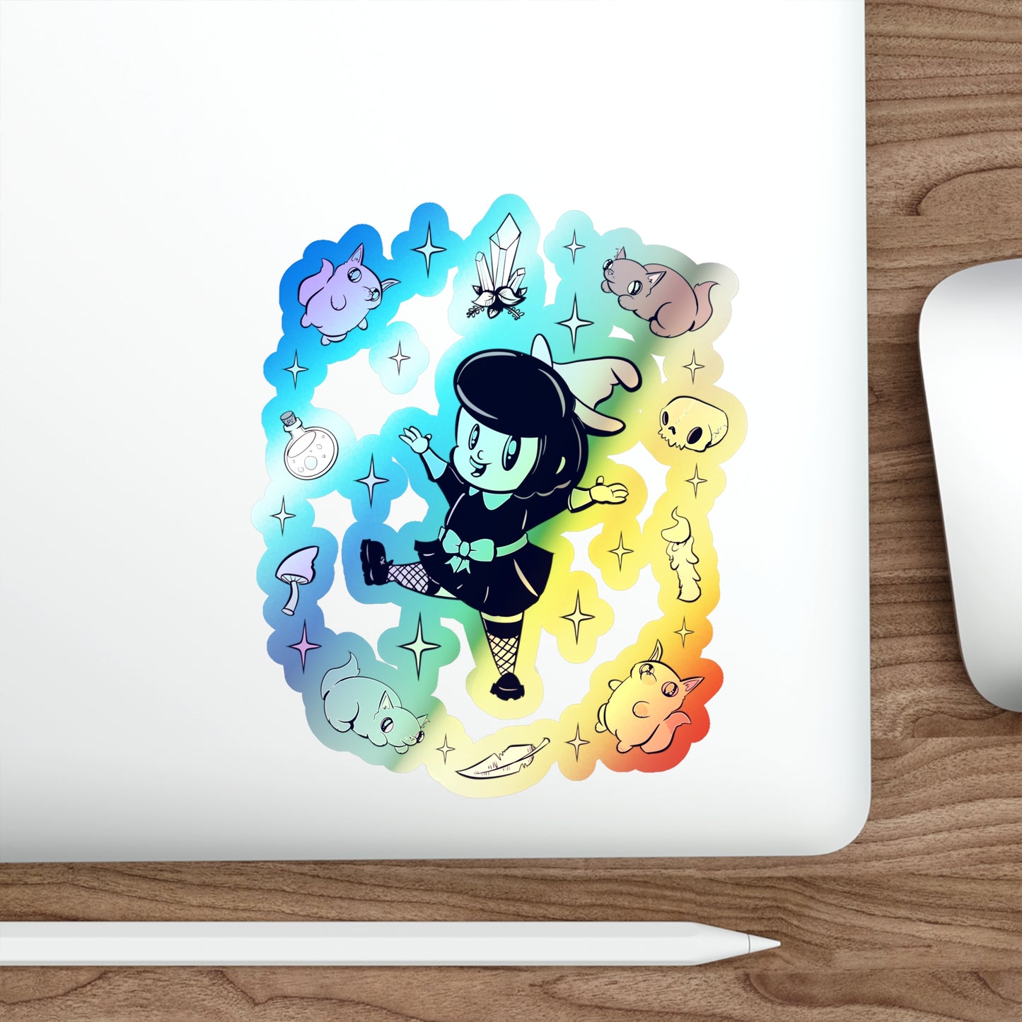 Tools Of The Trade Holographic Die-cut Stickers