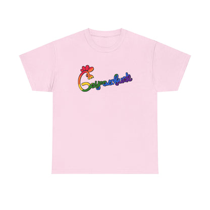 Gay Chicken Unisex Heavy Cotton Patreon Tee