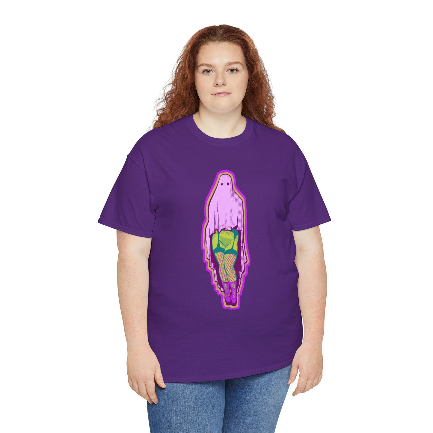 Sexy Ghost Unisex Heavy Cotton Tee