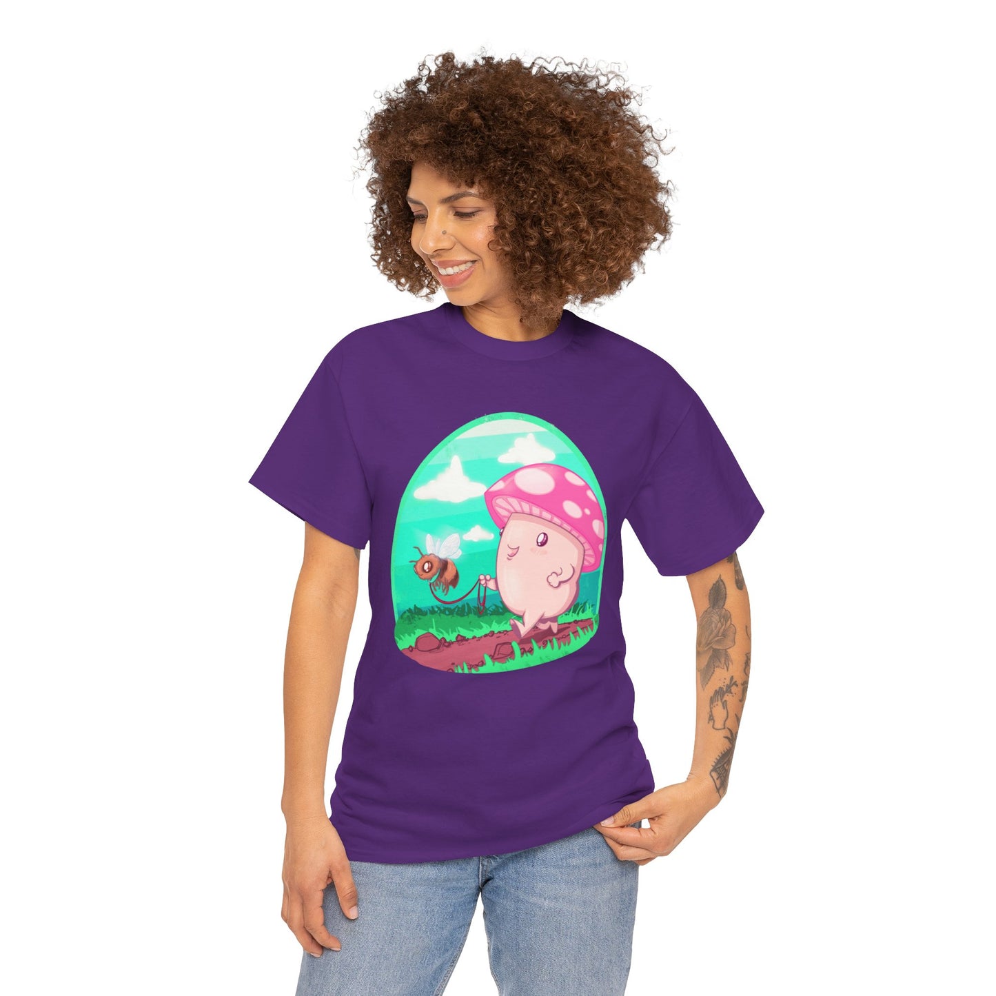 Bee Walk Unisex Heavy Cotton Tee
