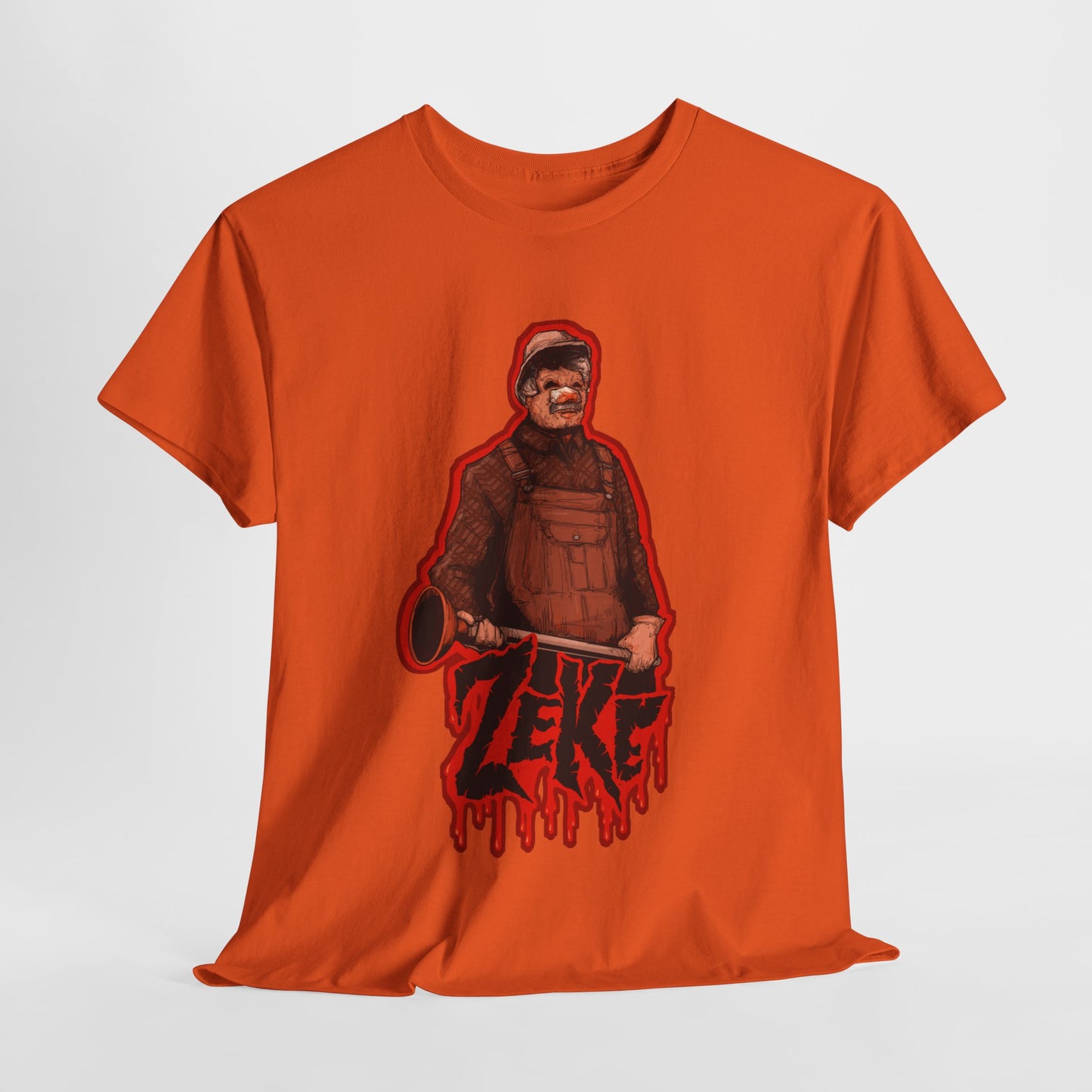 Zeke The Plumber Unisex Heavy Cotton Tee