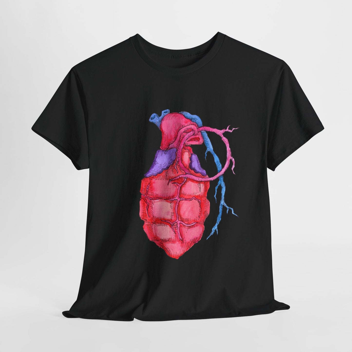 Heart Grenade Unisex Heavy Cotton Tee