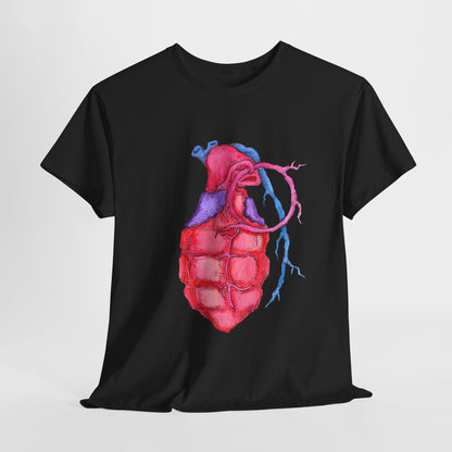 Heart Grenade Unisex Heavy Cotton Tee