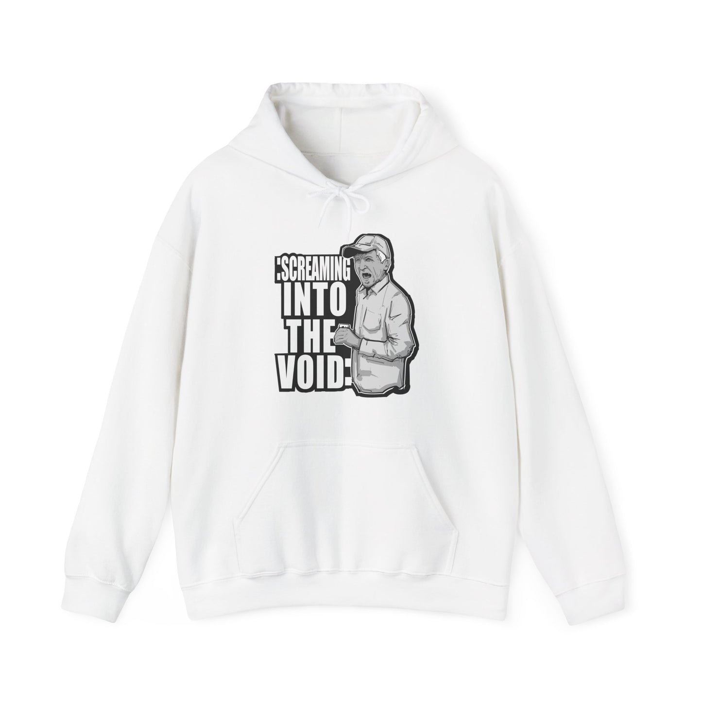 Screaming Into The Void Unisex Heavy Blend Hooded Sweatshirt