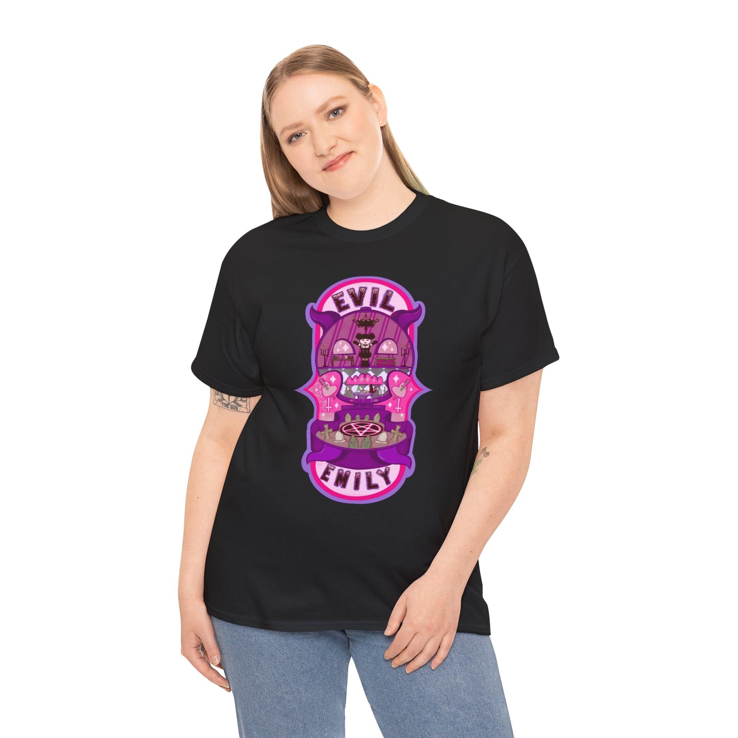 Evil Emily Unisex Heavy Cotton Tee