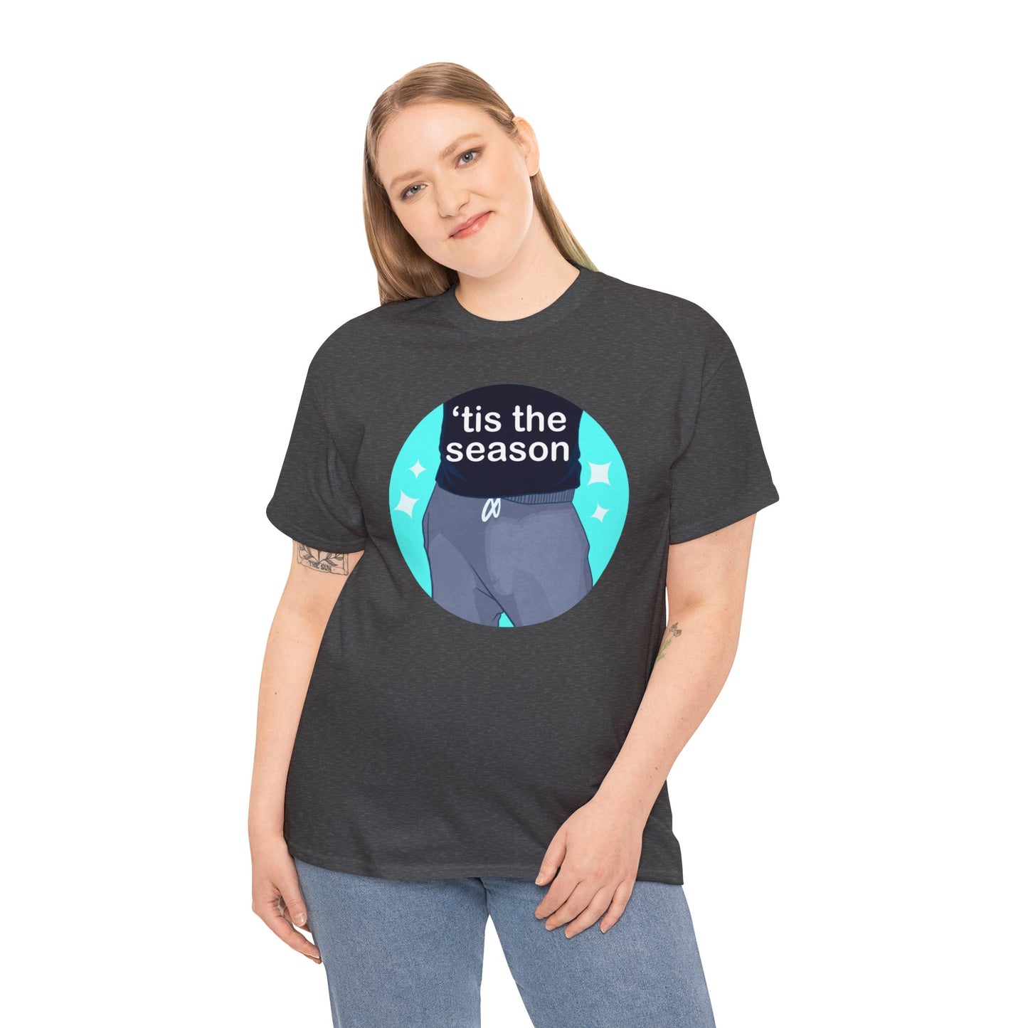 Sweatpants Season Unisex Heavy Cotton Tee