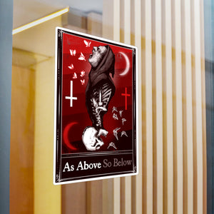 As Above So Below Tarot Kiss-Cut Vinyl Decal