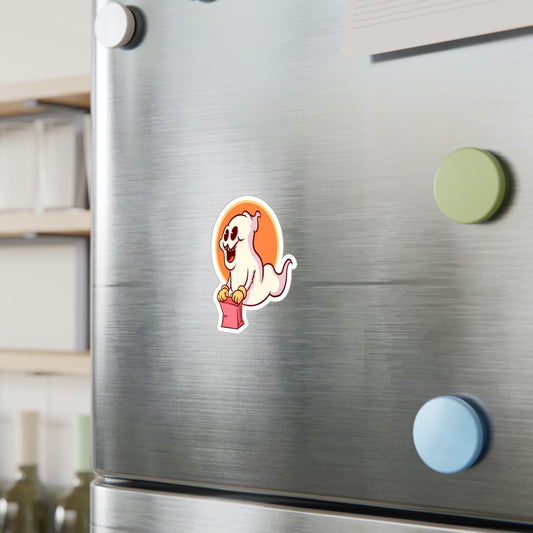 Rubber Hose Ghost Kiss-Cut Vinyl Decal
