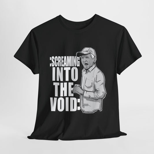 Screaming Into The Void Unisex Heavy Cotton Tee