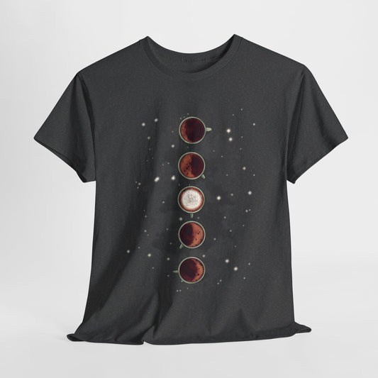 Lunar Coffee Unisex Heavy Cotton Tee