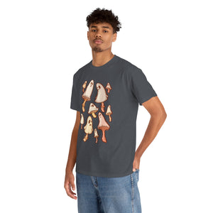 Spooky Mushrooms Unisex Heavy Cotton Tee