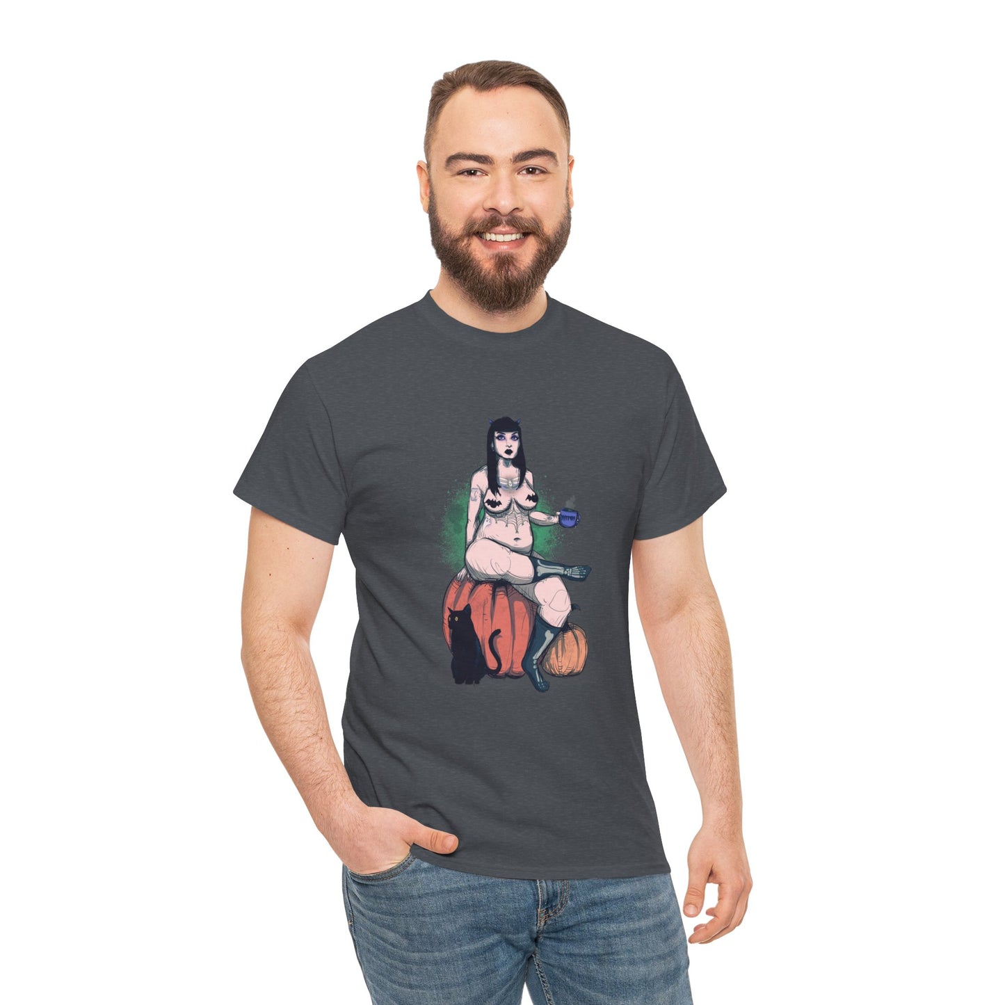 Spooky Queen Unisex Heavy Cotton Tee