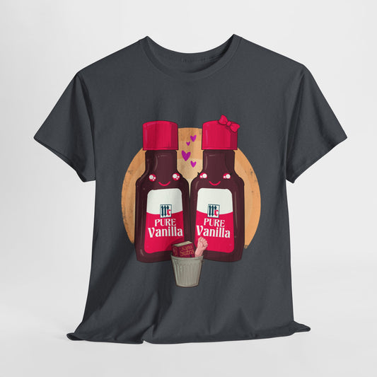 Vanilla Couple Unisex Heavy Cotton Tee