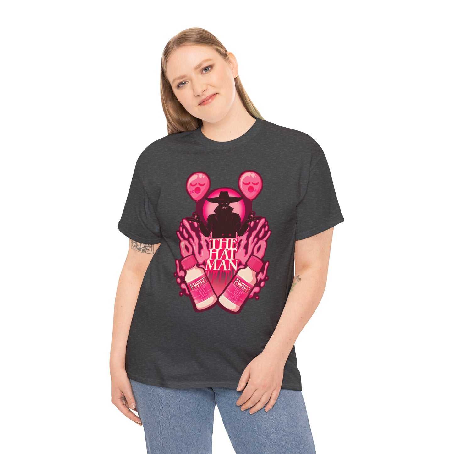 The Hat Man Unisex Heavy Cotton Tee