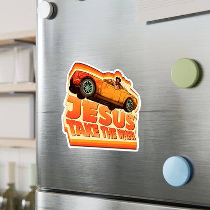 Off Road Jesus Kiss-Cut Vinyl Decal
