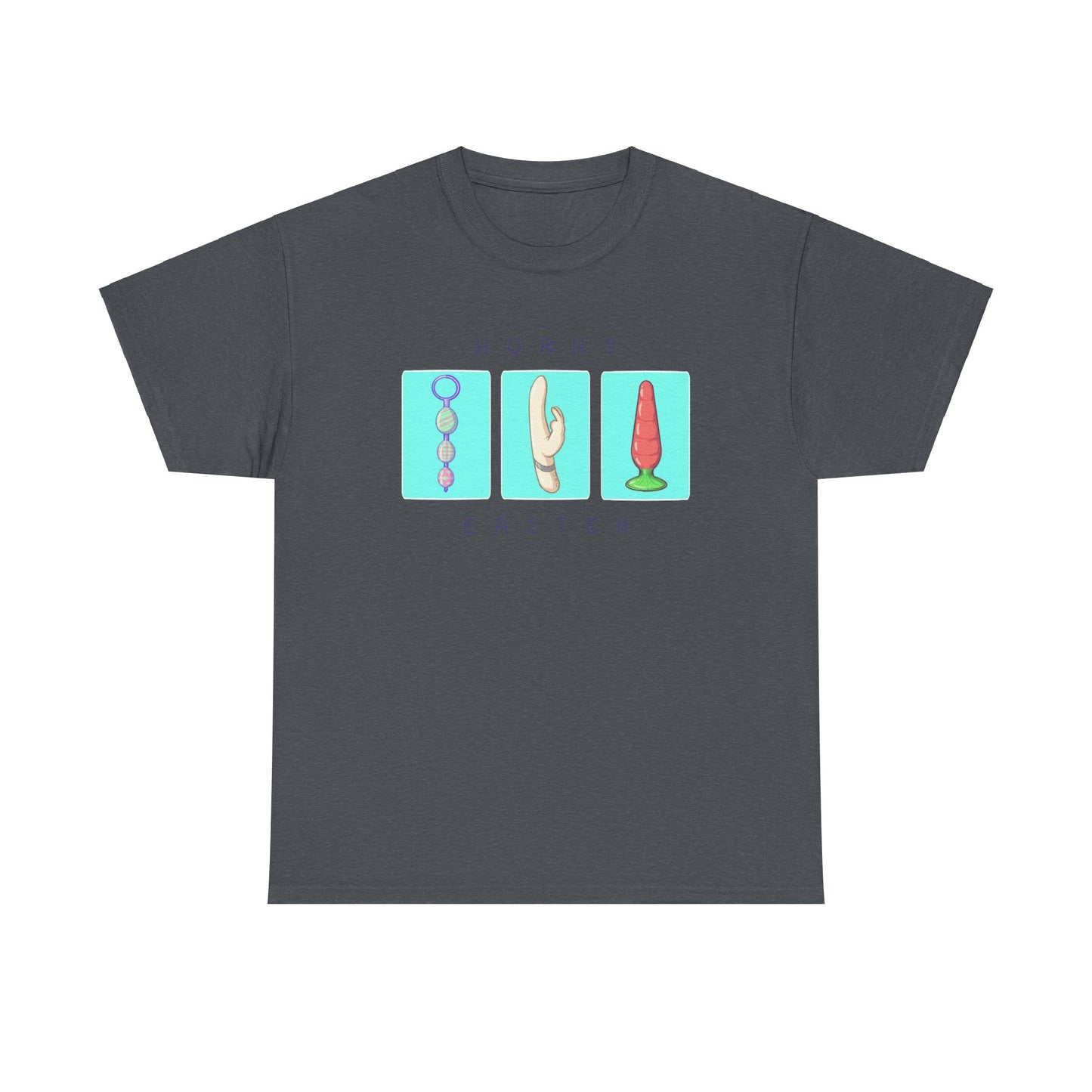 Horny Easter Unisex Heavy Cotton Tee