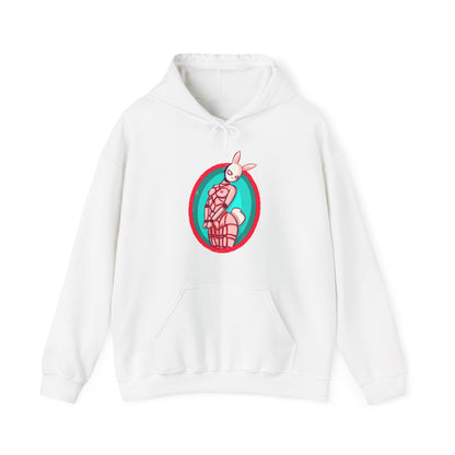 Rope Bunny Unisex Heavy Blend Hooded Sweatshirt