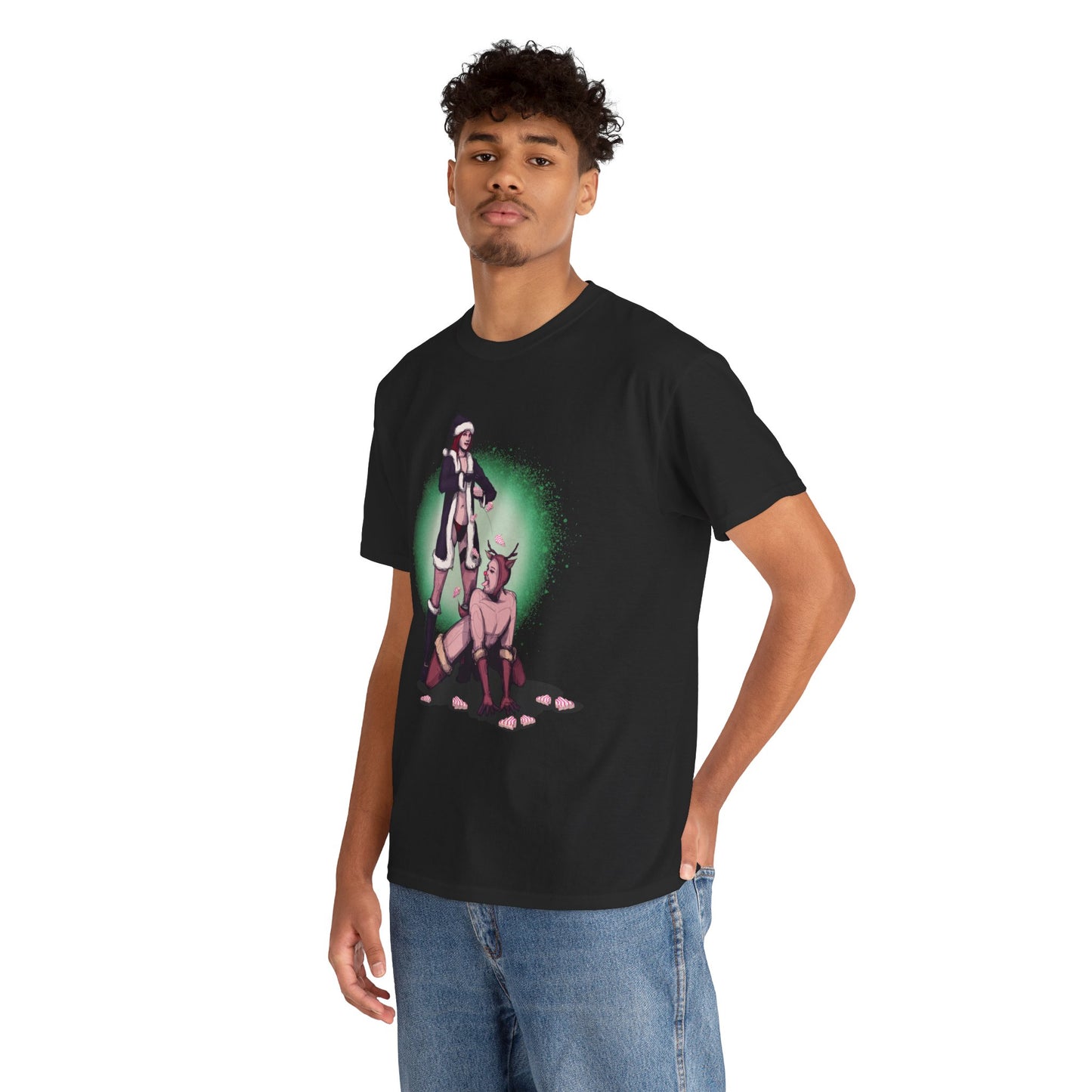 Christmas Rain Unisex Heavy Cotton Tee
