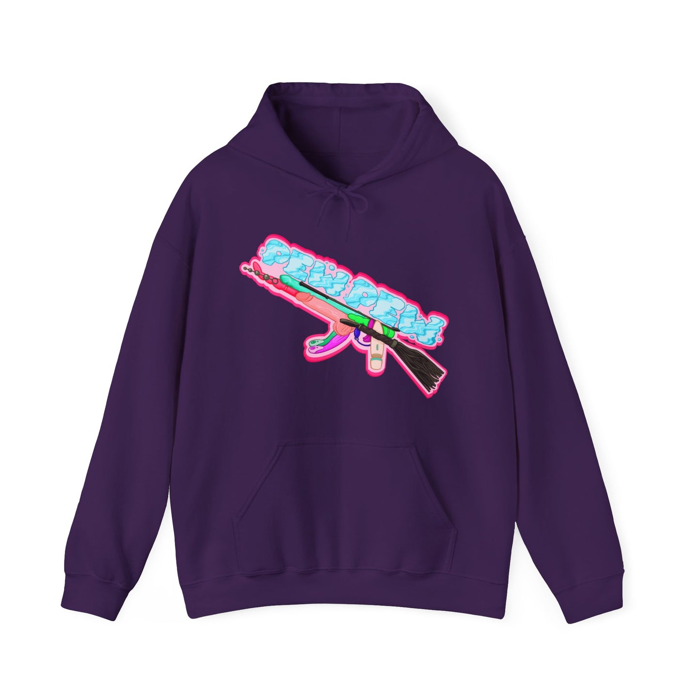 Toy Gun Unisex Heavy Blend Hooded Sweatshirt