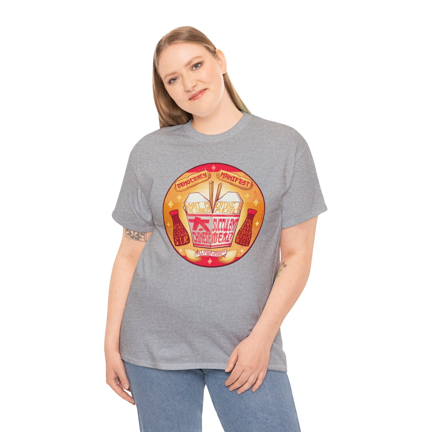 Succulent Chinese Meal Unisex Heavy Cotton Tee